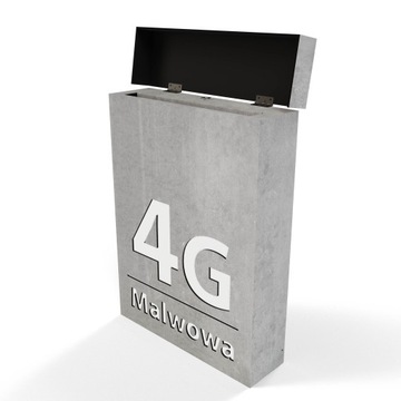 PODŚWIETLANA SKRZYNKA NA LISTY POCZTOWA | LED | Z ADRESEM Z NUMEREM DOMU