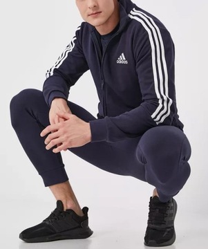 КОМПЛЕКТ МУЖСКОГО СПОРТИВНОГО КОСТЮМА ADIDAS, ХЛОПОК, РАЗМЕР СПОРТИВНОГО КОСТЮМА. С