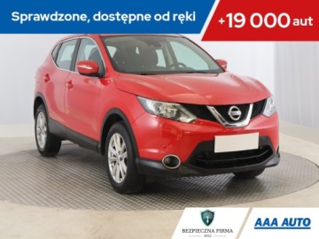 Nissan Qashqai II Crossover 1.2 DIG-T 115KM 2014 Nissan Qashqai 1.2 DIG-T, Serwis ASO, Navi, Klima