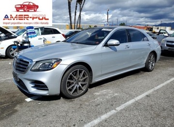 Mercedes Klasa S W222 2018 Mercedes-Benz Klasa S 560 2018 4.0l 4.0 Benzyna 463KM