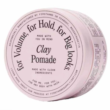 FIRSTHAND Clay Pomade glinka do włosów 88ml MOCNA