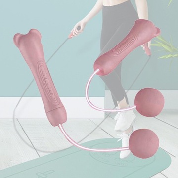 Регулируемая тренировочная спортивная скакалка,