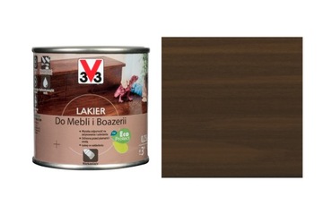 V33 Lakier Do Mebli i Boazerii Tek Mat 0,25L