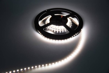 Taśma LED szerokość 2 mm ! 24VDC 5W /m. 480lm m. dzienny biały 6000K NOWOŚĆ
