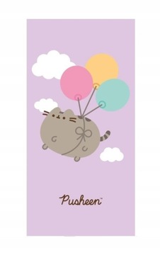 PUSHEEN CAT ręcznik bawełniany baloniki 70x140