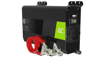 Преобразователь GREEN CELL 12 В/230 В, 300 Вт/600 Вт