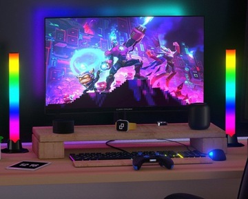 КОМПЛЕКТ СВЕТОДИОДНОЙ ПОДСВЕТКИ ДЛЯ ТЕЛЕВИЗОРА AMBIENT RGB MULTICOLOR BAR + ПУЛЬТ ДИСТАНЦИОННОГО УПРАВЛЕНИЯ