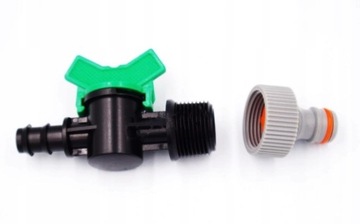 RURA ZAWÓR ZAWOREK LINIA LINI WTYK NA WĄŻ 3/4 16mm