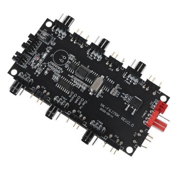 Концентратор SATA PWM + разветвитель aRGB на 7 вентиляторов