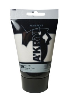 Farby Akrylowe Akryl Renesans 100ml Platyna