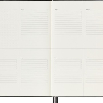 Блокнот PRO Project Planner А4, твердый переплет, черный