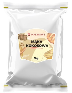 MĄKA KOKOSOWA 1kg MĄKA Z KOKOSÓW NATURALNA JAKOŚĆ PREMIUM