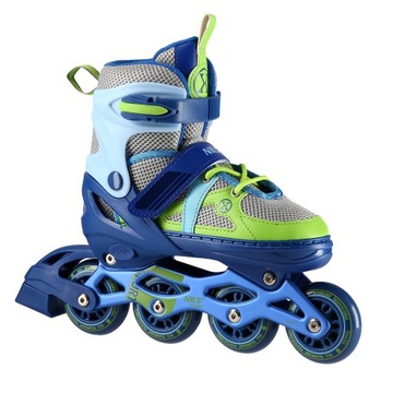 ROLKI NILS NJ1828A NIEBIESKO-ZIELONE L 39-42