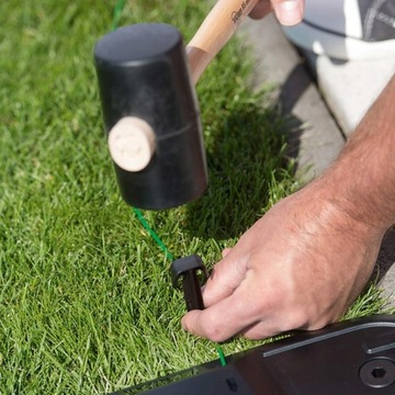 МОНТАЖНЫЙ КОМПЛЕКТ XXL 200 м, 3,4 мм, ОГРАНИЧИТЕЛЬНЫЙ КАБЕЛЬ ДЛЯ ГАЗОННОГО РОБОТА