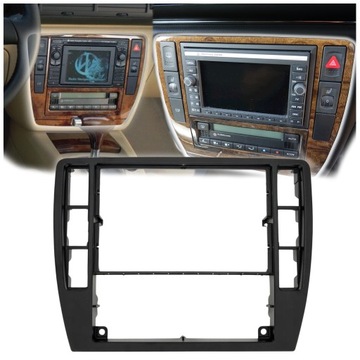 RAMKA KONSOLI ŚRODKOWEJ POD NAWIGACJE DEKORY POD RADIO VW PASSAT B5 FL 2DIN