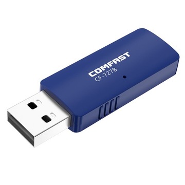 Karta sieciowa USB WiFi 1300Mbps + Bluetooth BT 4.2 Adapter 5Ghz 2.4Ghz