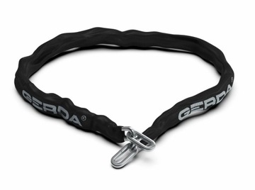 Blokada rowerowa zapięcie łańcuch GERDA CHAIN 1200/8 spinana kłódką