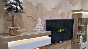 ДЕРЕВЯННЫЕ 3D ШЕСТИУГОЛЬНЫЕ СОТОВЫЕ СТЕНОВЫЕ ПАНЕЛИ