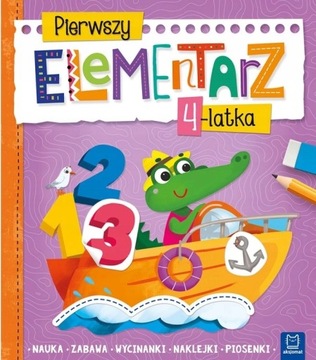 Pierwszy Elementarz 4-latka - Nauka i Zabawa