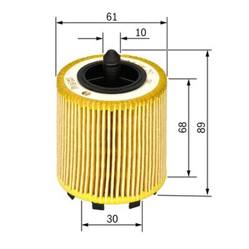 BOSCH FILTR OLEJE ALFA ROMEO 159 1.9 2.2 JTS