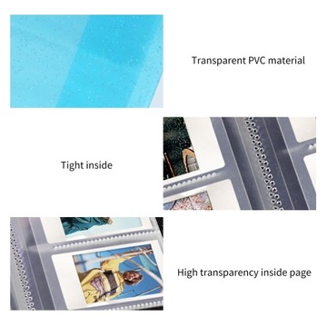 64-карманный 3-дюймовый фотоальбом Instax для Fujifilm Mini BC