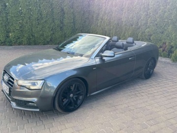 Audi A5 8T Cabrio Facelifting 3.0 TDI 245KM 2012 Audi A5 Cabrio Piekna A5 Cabrio 3.0 TDI Quattro 245KMAutomatNaviKsenon S-L, zdjęcie 34