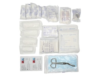 Автомобильная аптечка DIN 13164 ПО ВСЕЙ ЕВРОПЕ Мундштук Одеяло на липучке