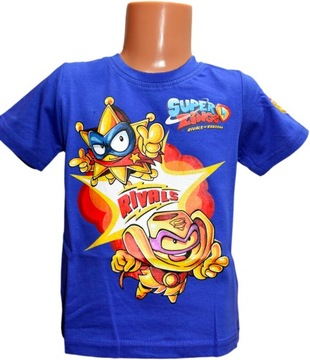 Футболка Super Zings, детская, хлопок, размер 98.