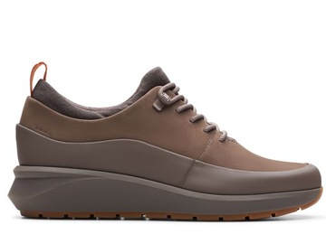 CLARKS Buty trekkingowe damskie Un VentureLo brązowe skórzane 36