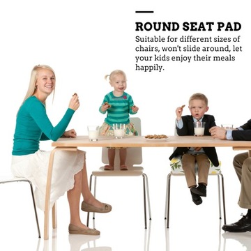 Podkładka podwyższająca krzesło Poduszka wzmacniająca Mata do jadalni