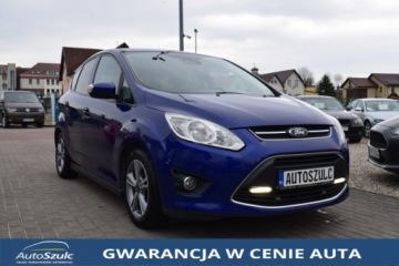 Ford C-MAX II Minivan 1.0 EcoBoost 125KM 2014 Ford C-MAX bezpieczny zakup, ROK gwarancji Benzyna 125KM