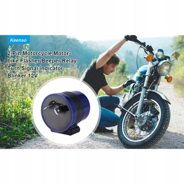 СВЕТОДИОДНЫЙ ПРЕРЫВАТЕЛЬ СИГНАЛА ПОВОРОТА 6-12В 2 КОНТАКТА