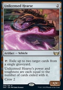 Karta Magic: Unlicensed Hearse