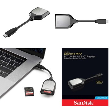 Фирменное устройство чтения карт памяти SD SDHC SDXC НА USB-C UHS-II СМАРТФОН НОУТБУК