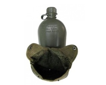 Manierka Mil-Tec US 1QT - Zielony OD