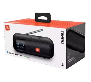 JBL TUNER 2 ЧЕРНЫЙ / ПОРТАТИВНАЯ ДИНАМИКА / DAB РАДИО / ДИЛЕР JBL / ОРИГИНАЛ
