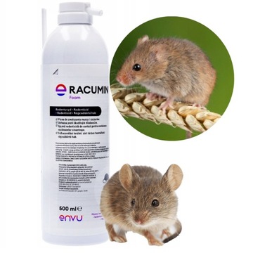 TRUCIZNA na MYSZY SZCZURY RACUMIN FOAM EVU pianka 0,5L trutka