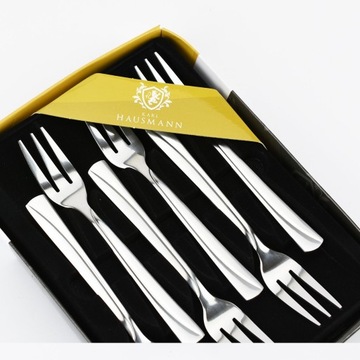 ЛОЖКИ, КОФЕЙНЫЕ ВИЛКИ, ТОРТЫ, НАБОР 12 ШТ.