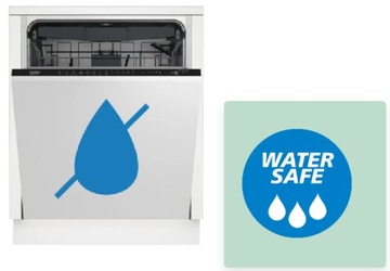 ZMYWARKA DO ZABUDOWY BEKO DIN35320 | 60 CM | 13 KPL | WATER SAFE | 1/2