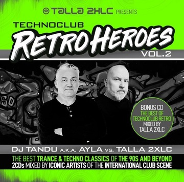 DJ Tandu A.K.A. Ayla vs. Talla 2XLC Pres. Techno Club Retroheroes Vol. 2 CD