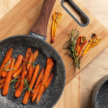 СКОВОРОДА MASTER FLORINA ГРАНИТНАЯ 28см