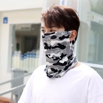 FAITOLAGI принт панк солнцезащитная маска для мужчин женщин летняя маска для лица и шеи УФ