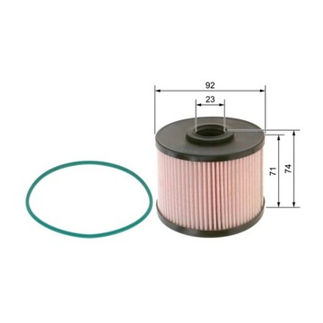 BOSCH FILTR PALIVA DO FORD FOCUS MK3 MONDEO MK4