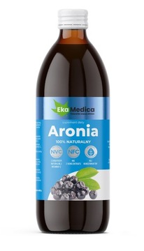 EkaMedica Sok z Aronii NFC aronia bez cukru i bez konserwantów 500ml