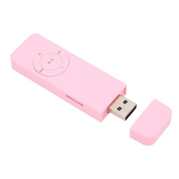 МИНИ MP3 МУЗЫКАЛЬНЫЙ ПЛЕЕР 64 ГБ РОЗОВЫЙ