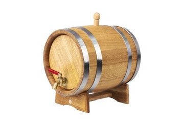 АНТАЛЕК дубовая бочка 5л для виски, самогона, винных настоек (с сертификатом ПЖ)