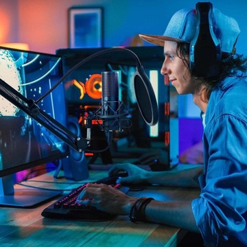 Конденсаторный микрофон Tonor Q9, комплект USB