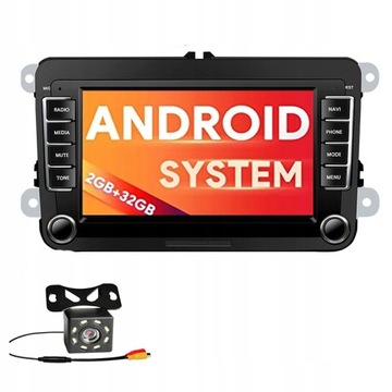 Radio 2DIN ANDROID VW SKODA SEAT GOLF PASSAT FABIA