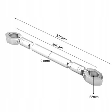 ЗВЕЗДА РУЛЯ ДЛЯ РУЛЯ МОТОЦИКЛА 22MM