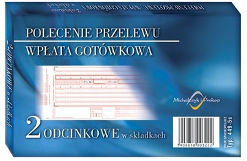 Druk polecenie przelewu 449-5s MiP 2-odcinkowe